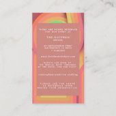 Retro Seventies Stripes Bruiloft Informatiekaartje (Voorkant)