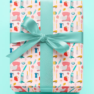 Retro Sfeer Keuken Decoratie Cadeaupapier