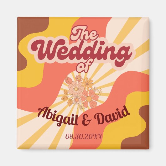 Retro Sfeer Vintage Magneet (Voorkant)