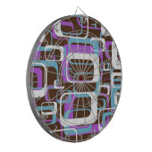 RETRO SHAPES PATTERN DARTBORD (Voorkant Links)