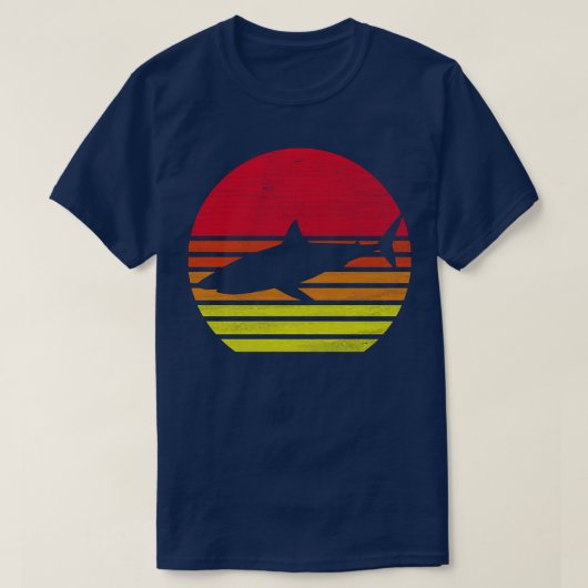 Retro Shark Pullover (Design devant)