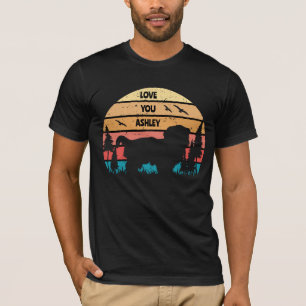 Retro  Shih tzu Dog T-shirt