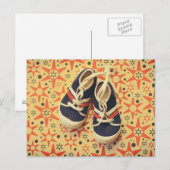 Retro Shoes briefkaart (Voorkant / Achterkant)