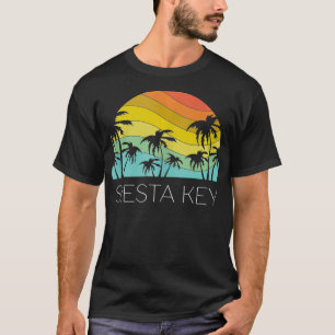 Retro Siesta Key Florida Beach Vakantie Souvenir S T-shirt