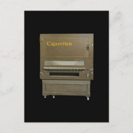 Retro sigaret Automat Briefkaart