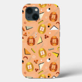 Retro Sinaasappel Tamagotchi Case-Mate iPhone Case (Achterkant)