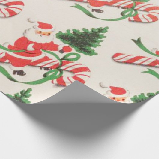 Retro,  Sinterklaas Cadeaupapier (Hoek)