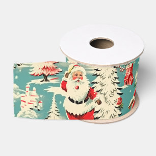 Retro Sinterklaas Wonderland 2 Grosgrain Lint