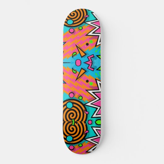 Retro Skateboard (Voorkant)