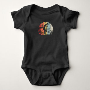 Retro Skateboard Romper