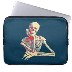 Retro Skelet Laptop Sleeve