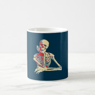 Retro Skeleton Koffiemok