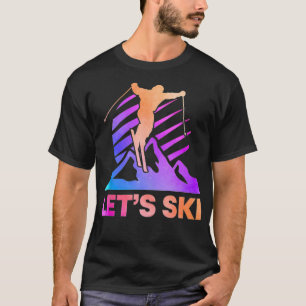 Retro Ski jaren 80 90 Skioutfit 1 T-shirt
