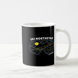 Retro ski northstar california skioord ski koffiemok