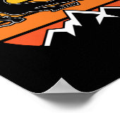 Retro Skiing Poster (Hoek)