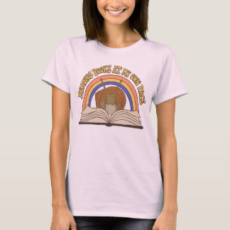 Retro Slak Leest boeken T-shirt