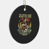 Retro Sloth Wandelteam We komen daar wanneer we aa Keramisch Ornament (Rechts)