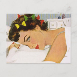 Retro SLUMBER PARTIJ Uitnodigingen Tweens Tiener P