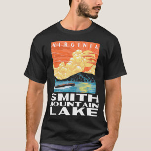 Retro Smith Mountain Lake Virginia T-shirt