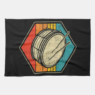 Retro  Snare Drum - Marching Band Drumline Theedoek