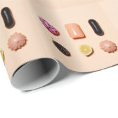 Retro Snoep Assortimentspatroon Cadeaupapier (Rol Hoek)