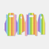 Retro Snoep Stripe Bedankdoosjes (Uitgevouwen)