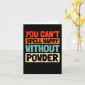 Retro Snowboard Wintersport -  Snowboarde Kaart (Gele Bloem)