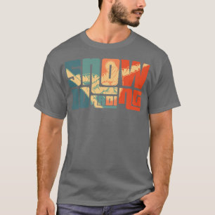 Retro Snowboarding Snowboard Sport Vintage Snowbo T-shirt