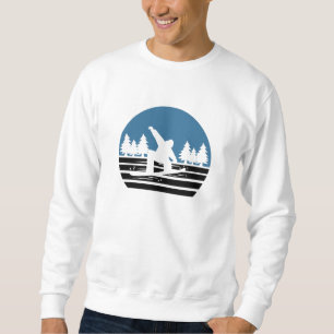 Retro Snowboarding Trui