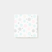 Retro Snowflakes Post-it® Notes (Voorkant)