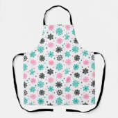Retro Snowflakes Schort (Voorkant)