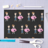 Retro Sock Hop Birthday Party Tissuepapier (Craft)