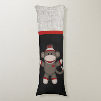 Retro Sock Monkey Lichaamskussen