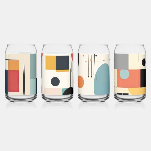 Retro Soda Can Glass Tumbler Nostalgische Barware Blikvorm Glas (Rechts)