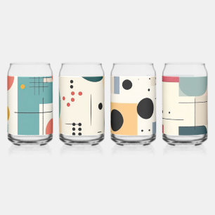  Retro Soda Can Glass Tumblers Set Blikvorm Glas