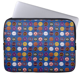 Retro Soda Cap Laptop Sleeve, Vintage Pop Art Laptop Sleeve
