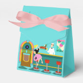 Retro Soda Fontein Favor Box Bedankdoosjes (Voorkant Zijde)