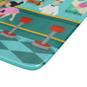 Retro Soda Fountain Cutting Board Snijplank (Hoek)