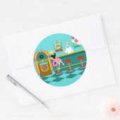 Retro Soda Fountain Stickers (Envelop)