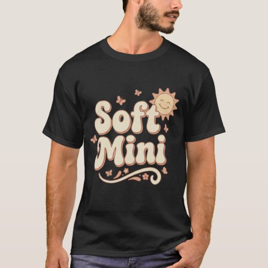 Retro Soft Mini Peuter T-Shirt (Voorkant)