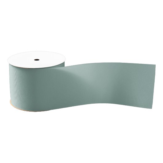 Retro Soft Mint Design Grosgrain Lint (Spoel)