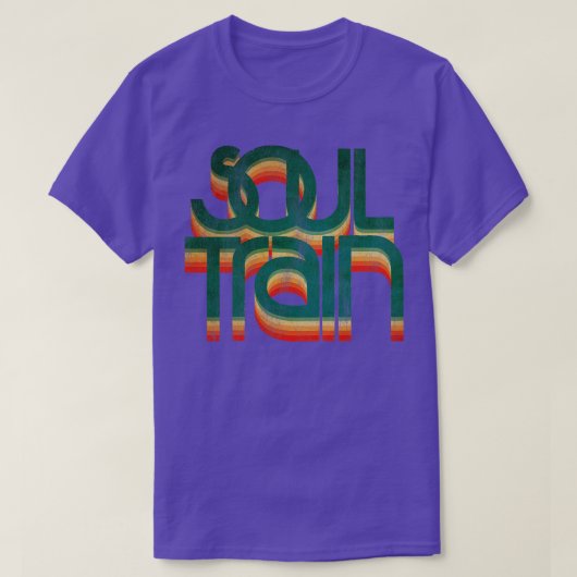 RETRO SOUL TREIN  KLEUR Baseball TS shirt (Design voorkant)