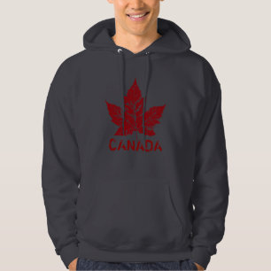 Rétro souvenir de feuille d'érable de sweat -