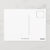 Retro Sovjet - Unie 1 mei Arbeidsdag Briefkaart (Achterkant)