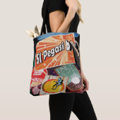 Retro Space Poster-Exoplanet Discovery 51 Pegasi B Draagtas (Dichtbij)