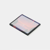 Retro Space Poster - Kijkers observeren trappist-1 Post-it® Notes (Schuin)