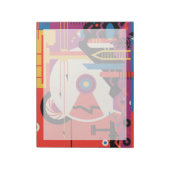 Retro Space Poster - Mars Exploration Program. Notitieblok (Gedraaid)