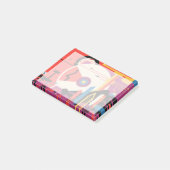 Retro Space Poster - Mars Exploration Program. Post-it® Notes (Schuin)