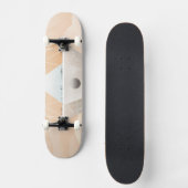 Retro Space Poster-Observatory in het zonnestelsel Skateboard (Voorkant)