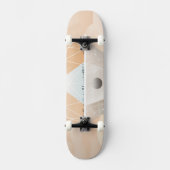 Retro Space Poster-Observatory in het zonnestelsel Skateboard (Voorkant)